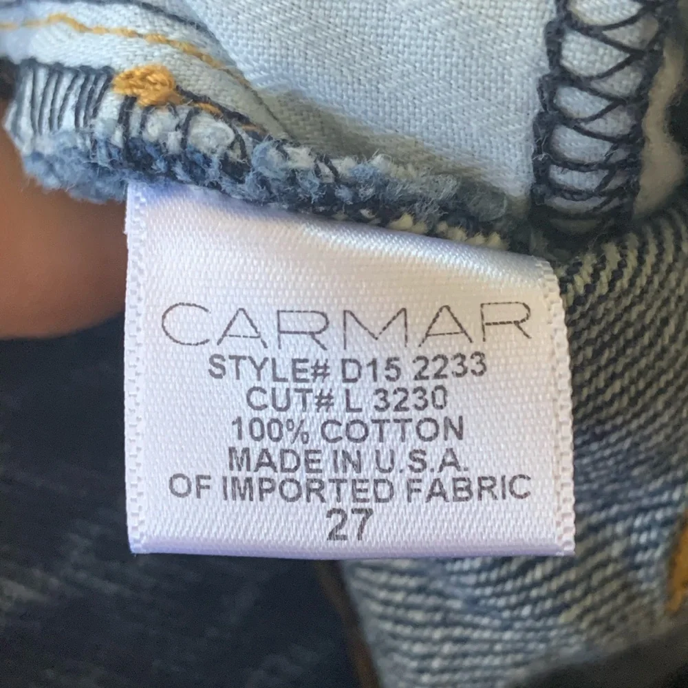 LF Carmar High Rise Distressed Jean Denim Skirt - Picture 4 of 9